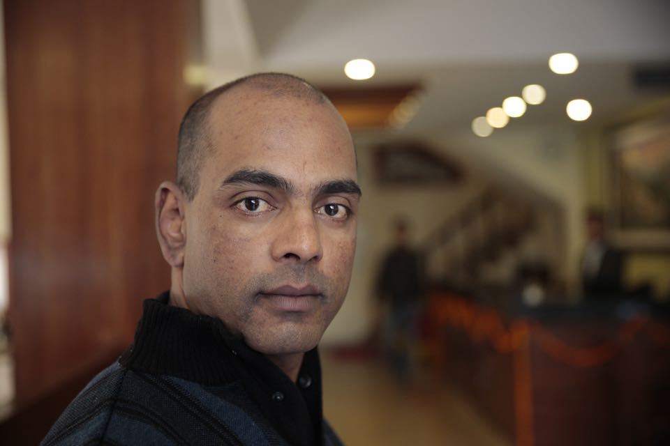 Pramod Paudel, Manager of the Hotel Friends Home hotel. Photo Credit: Charles Chessler